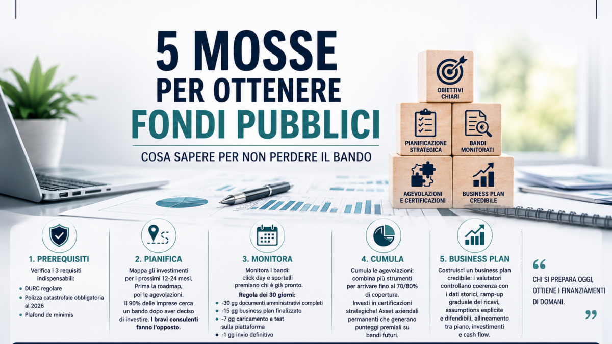 Guida di Accesso alla Finanza Agevolata.
