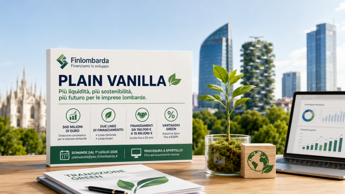 Potenziato lo strumento per la liquidità e la transizione green delle imprese lombarde