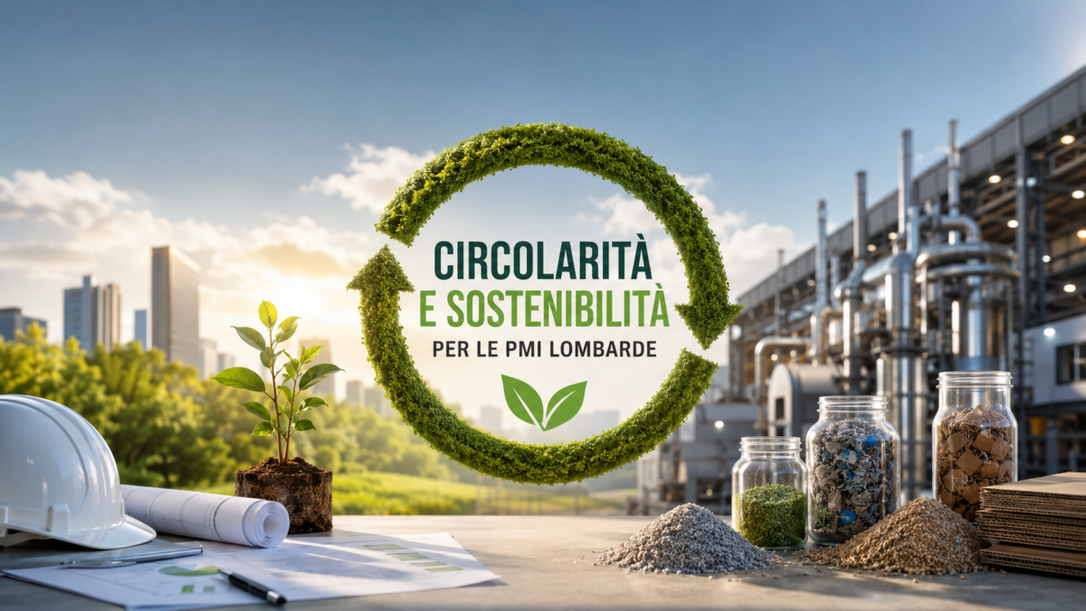 La nuova frontiera per la competitività delle PMI lombarde: circolarità e sostenibilità