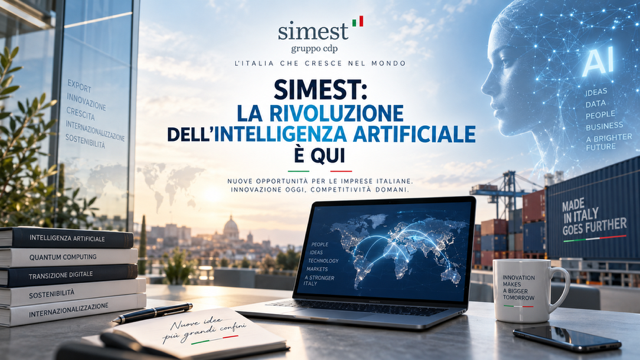 Export e Intelligenza Artificiale: le nuove opportunità offerte da SIMEST